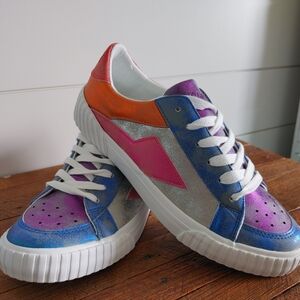 Blowfish Malibu Colorful Metallic Sneakers